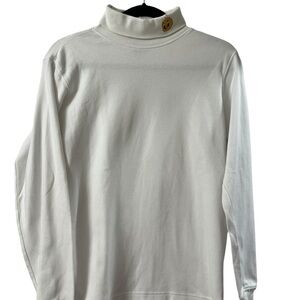 WB Vintage Tweety Bird 100% Cotton Classic White Turtleneck Shirt- Size M